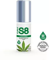 STIMUL8 S8 Hybrid Intimate Lubricant Cannabis 50ml - Long-Lasting Formula