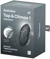 Satisfyer Tap & Climax 1 pilkas