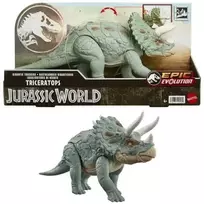Mattel JURASSIC WORLD Triceratops Gigan.tropiciel HTK79 2