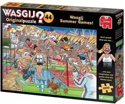 Dėlionė Jumbo Spiele „Wasgij“ – originalūs 44 vasaros žaidimai (1000 vienetų) (JUM01856)
