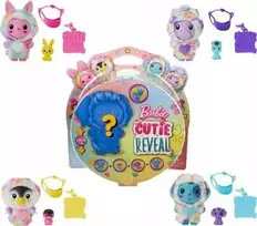 Lėlė Barbie Mattel Cutie Reveal Zwierzątko su serii kolorowe marzenia (HRK47)