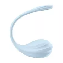 SATISFYER Glotnus Petalas su programėle Šviesiai Mėlyna