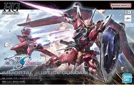 Kolekcinė Figūrėlė - Bandai 1/144 Nemirtinga Teisingumo Gundam SEED Veiksmo Sistema