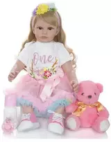 Lėlė Princesė Reborn dolls, 60cm