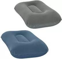 Veliūrinė pripučiama pagalvė 42 x 26 cm Bestway 67121 pilka