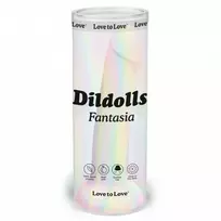 Love To Love Pastel vandeniui atsparus dildo su stipriu siurbtuku