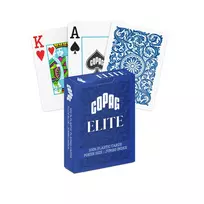 Copag 1546 Elite Poker Size - Jumbo Index Žaidimų Kortos (Mėlynos)