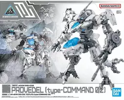 Bandai 30MM Provedel GIG-C02 Type-Command 02 1/144 Gunpla rinkinys