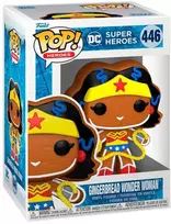 FUNKO POP! Vinilinė figūrėlė: DC Super Heroes - Gingerbread Wonder Woman, 9.5 cm