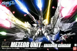 Bandai HG 1/144 METEOR UNIT + FREEDOM GUNDAM