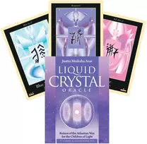 Blue Angel Mėlyna Angel Liquid Crystal Oracle Kortos 2 Leidimas Mėlyna Angel