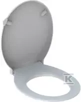 Geberit poda sēdriņķis ar vāku Selnova Comfort, cilvēkiem ar īpašām vajadzībām, balts