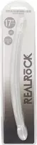 Realrock By Shots REALROCK Double-Ended Intimate Device 42 cm Transparent Medical-Grade TPE