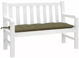Sodo suoliuko pagalvėlė, taupe mišinys, 120x50x7cm, audinys