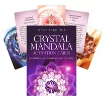 Blue Angel Mėlyna Angel Crystal Mandala Activation Kortos Mėlyna Angel