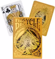 Bicycle Gold Dragon Žaidimų Kortos