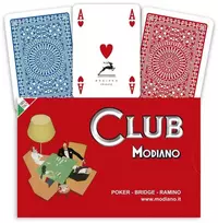 Ramino Poker Club Bridge Modiano Žaidimo Kortos