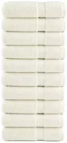 Rankšluostis Dušo rankšluosčiai SOLUND, 10vnt., kreminiai, 70x140cm, 600g/m²