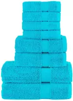 Rankšluostis Rankšluosčių rinkinys SOLUND, 8vnt., turkio, 600g/m²