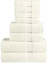 Rankšluostis Rankšluosčių rinkinys SOLUND, 8vnt., kreminiai, 600g/m²
