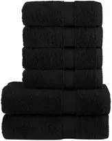 Rankšluostis Rankšluosčių rinkinys SOLUND, 6vnt., juodi, 600g/m²