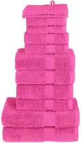 Rankšluostis Rankšluosčių rinkinys SOLUND, 12vnt., rožiniai, 600g/m²
