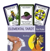 Schiffer Publishing Elemental Tarot For Kids Kortos