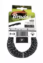 Trimerio valas Bradas TWIST, 2,7mm x 15m