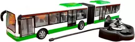 Radijo bangomis valdomas autobusas, žalias
