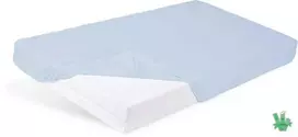 Baby Matex BabyMatex bambuko paklodė su elastine juostele, skirta lovelei 160x80 mėlyna