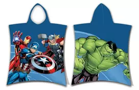 Avengers "Hero" Vaikiškas rankšluostis-pončas, 50x115 cm