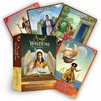 KNYGA Hay House Angel Wisdom Tarot Kortos