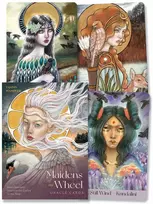 Blue Angel Mėlyna Angel Mėlyna Angel Maidens Of The Wheel Oracle Kortos