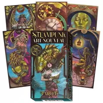 Lo Scarabeo Steampunk Art Nouveau Tarot Kortos
