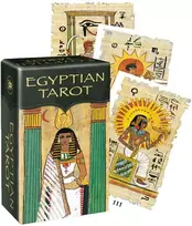 Lo Scarabeo Egyptian Tarot Mini (new Edition) Taro Kortos