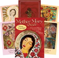Blue Angel Mėlyna Angel Mėlyna Angel Mother Mary Oracle Kortos