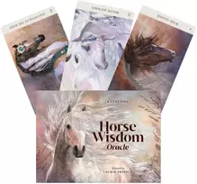 Blue Angel Mėlyna Angel Mėlyna Angel Horse Wisdom Oracle Kortos