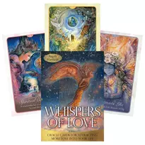 Blue Angel Mėlyna Angel Mėlyna Angel Whispers Of Love Oracle Kortos