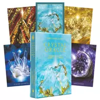 Blue Angel Mėlyna Angel Mėlyna Angel Crystal Oracle Kortos Antrasis Leidimas