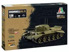 Italeri Cromwell Mk. IV tankas 1/56 plastikinis surinkimo rinkinys