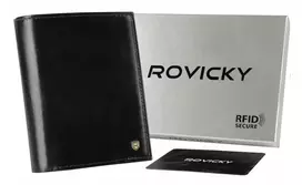 Vyriška odinė piniginė Rovicky RV22