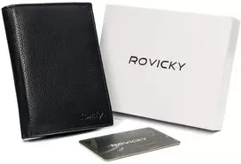 Vyriška odinė piniginė Rovicky RV25