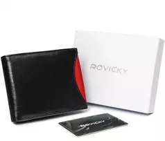 Vyriška odinė piniginė Rovicky RV56