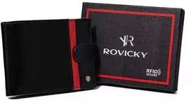 Vyriška odinė piniginė Rovicky RV90