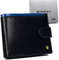 Vyriška odinė piniginė Rovicky RV92