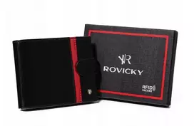 Vyriška odinė piniginė Rovicky RV108