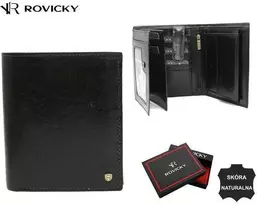 Vyriška odinė piniginė Rovicky RV137