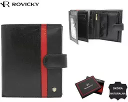 Vyriška odinė piniginė Rovicky RV152