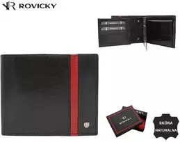 Vyriška odinė piniginė Rovicky RV161