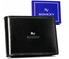 Vyriška odinė piniginė Rovicky RV182